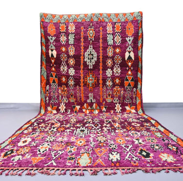 Antiquity Moroccan Vintage Bohemian Wool Rug 6.4 x 14 ft - Ettilux Home